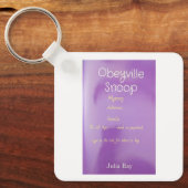 ブックプロモ キーホルダー (正面)