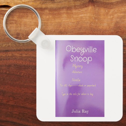 ブックプロモ キーホルダー (正面)