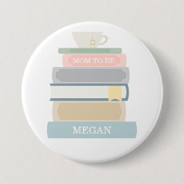 ブックベビーシャワーママBeボタン 缶バッジ