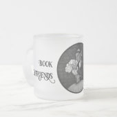 ブックボーイフレンドキス フロストグラスマグカップ (正面左)