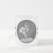 ブックボーイフレンドキス フロストグラスマグカップ (中央)