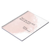 ブックボーイフレンド引用文 – ノートブック (左側)