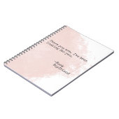 ブックボーイフレンド引用文 – ノートブック (左側)