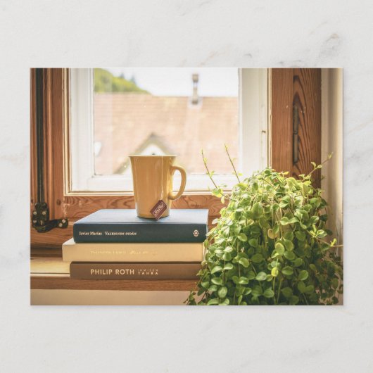 ブックポストカード、ブックラバーポストカード ポストカード (正面)