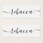 ブックマエレガントックパーソナライズされたの名前をカスタムする (正面&裏面)