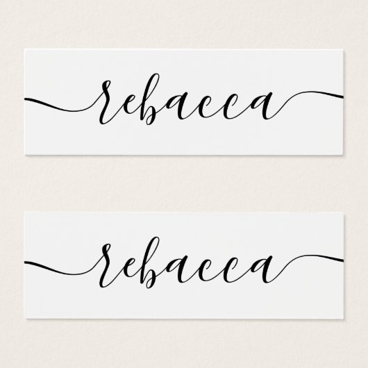 ブックマエレガントックパーソナライズされたの名前をカスタムする (正面&裏面)