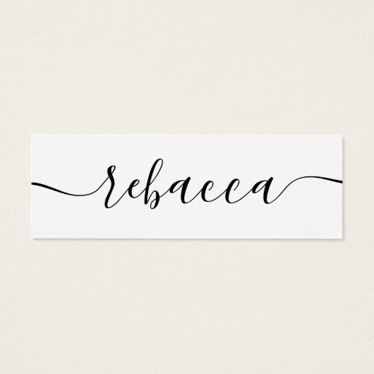 ブックマエレガントックパーソナライズされたの名前をカスタムする (裏面)