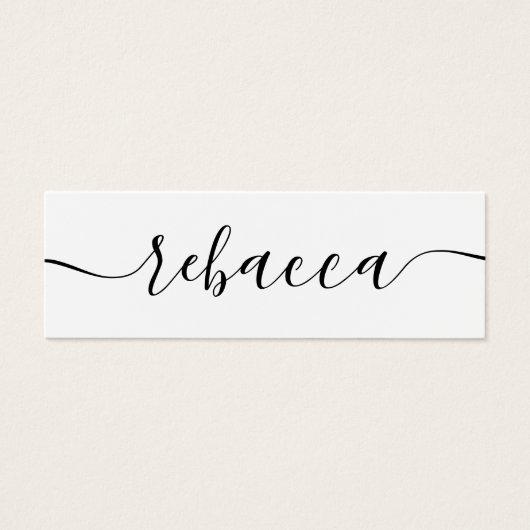 ブックマエレガントックパーソナライズされたの名前をカスタムする (正面)