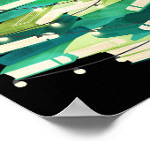 ブックマメリースブックパインツリーおもしろい読ズラバーチ ポスター (角)