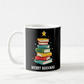 ブックマメリース – フェスティバルブックラバー向けブックスタック コーヒーマグカップ (左)