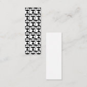 ブックマーカー黒猫生姜 スキニー名刺 (正面/裏面)