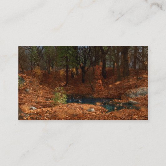 ブックマークの午後 名刺 (正面)