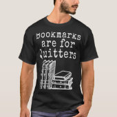 ブックマークのQuitors先生fREADom Book Tシャツ (正面)