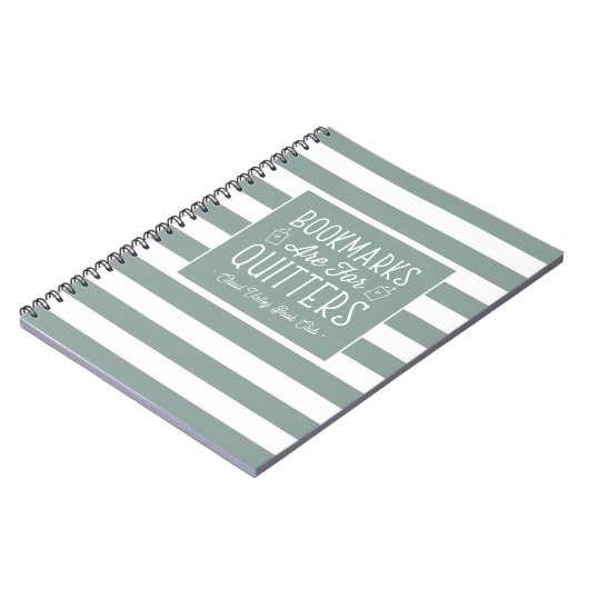 ブックマークはクイッター用パーソナライズされた ノートブック (左側)