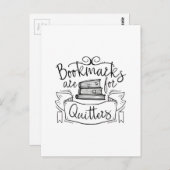 ブックマークはジッタ用 ポストカード (正面/裏面)