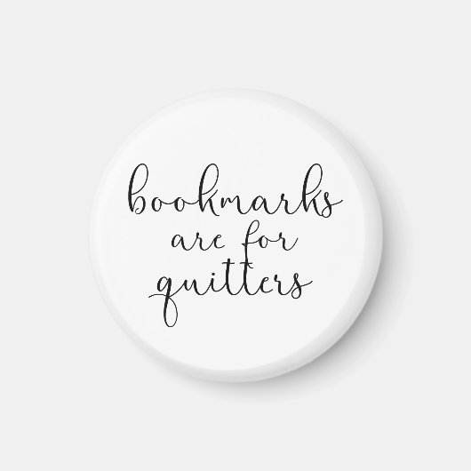 ブックマークはジッタ用 マグネット (正面)