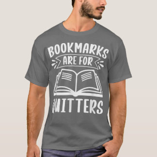 ブックマークは本好きの人々の待ち伏せ用 Tシャツ
