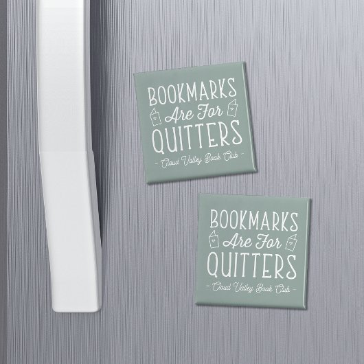 ブックマークはQuitersブッククラパーソナライズされたブ用 マグネット