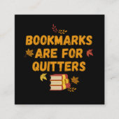 ブックマークはQuitter用おもしろい、 エンクロージャーカード (正面)