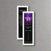 ブックマークモダン作家ライターのブックの起動 スキニー名刺