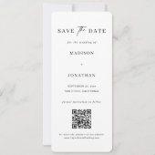 ブックマーク写真の古い結婚お金 セーブザデート (裏面)