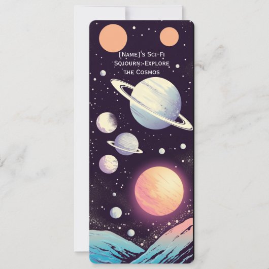 ブックマーク星名の宇宙ブックマークを探索する シーズンカード (正面)