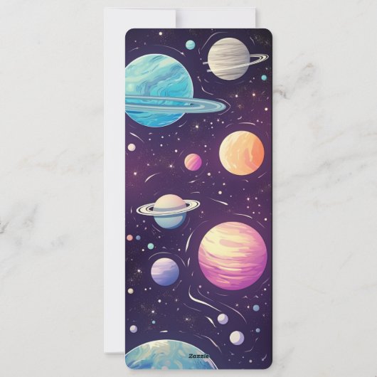 ブックマーク星名の宇宙ブックマークを探索する シーズンカード (裏面)