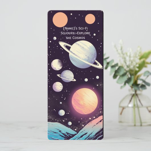 ブックマーク星名の宇宙ブックマークを探索する シーズンカード (スタンド正面)