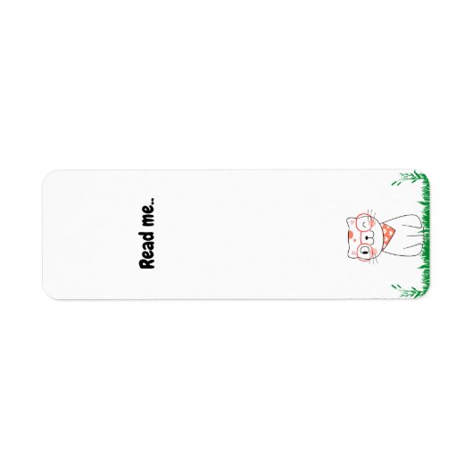 ブックマーク ラベル (正面)