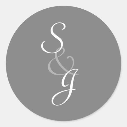 ブックマー結婚ド封筒用シール ラウンドシール (正面)