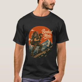ブックモード ビンテージ 読書 アドベンチャー Tシャツ