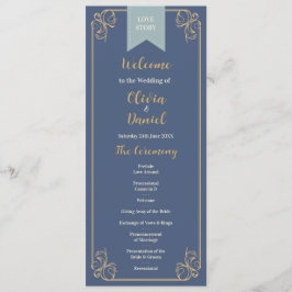 ブックライフ結婚式メニュー式詳細 プログラム