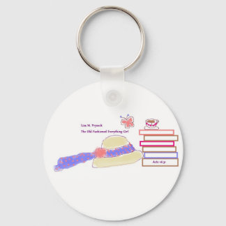 ブックラバーのボタンキーチェーン！ キーホルダー