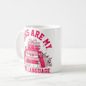 ブックラバーの情熱 コーヒーマグカップ (正面左)