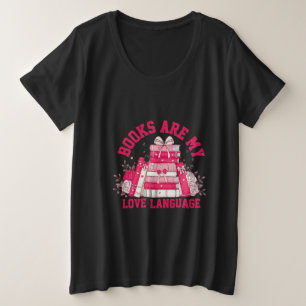 ブックラバーの情熱 プラスサイズTシャツ