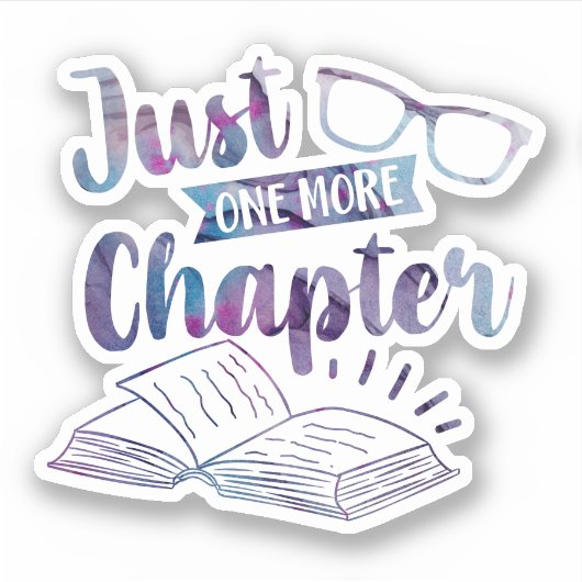 ブックラバーもう一つ紫読の シール (正面)