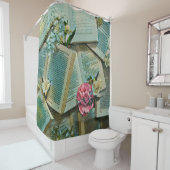 ブックラバーアートワーク シャワーカーテン (インサイチュ)