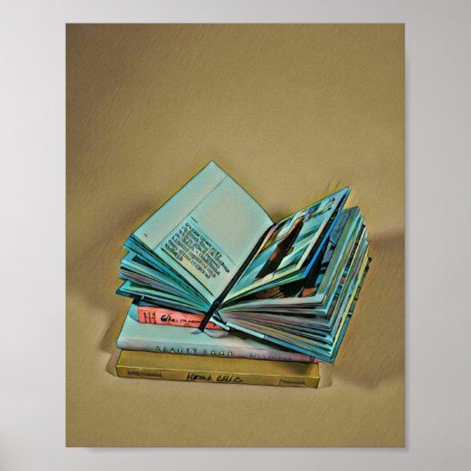 ブックラバーアートワーク ポスター (正面)