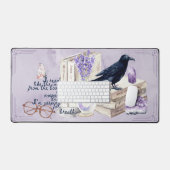 ブックラバーウォーターカラーデスクマット デスクマット (キーボード&マウス)