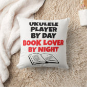 ブックラバーウクレレ選手 クッション (ブランケット)
