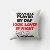 ブックラバーウクレレ選手 クッション (裏面)