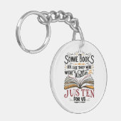 ブックラバーキーチェーン キーホルダー (正面左)