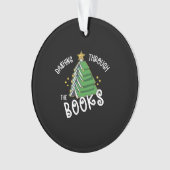 ブックラバークリスマスツリーホリデー読ズ オーナメント (正面)