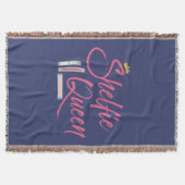 ブックラバーシェルフィクイーン スローブランケット (正面)