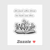 ブックラバーステッカー シール (シート)