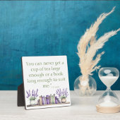 ブックラバーズテーブルトッププラーク（イーゼル付） フォトプラーク