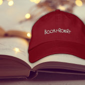 ブックラバーズブックトロバート刺繍入りトイルキャップ 刺繍入りキャップ
