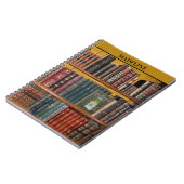 ブックラバーズライブラリハードカバーブックノートブック ノートブック (左側)