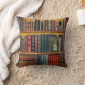 ブックラバーズライブラリハードカバー版本 クッション (ブランケット)