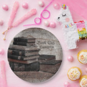 ブックラバーズヴィンテージブッククラブ紙プレート ペーパープレート (パーティー)